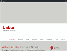 Tablet Screenshot of laborsouthwest.org